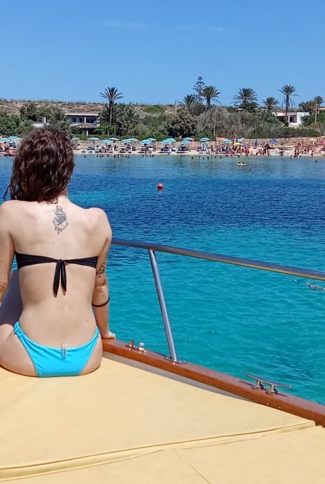 Lampedusa Express, Escursione Diurna, un’immagine di Cala Francese Cala Francese, Lampedusa